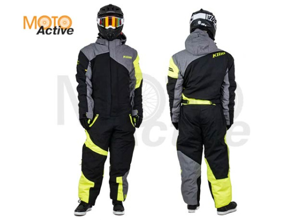 Комбинезон для снегохода KLIM RAILSLIDE #1 black-yellow (текстиль)